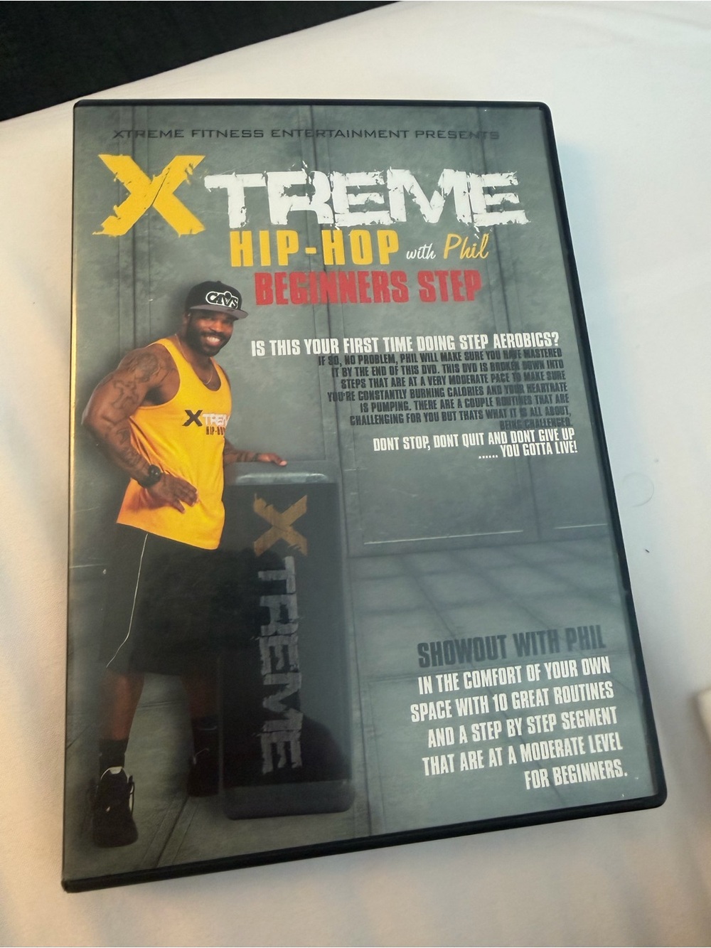 X Treme Hip Hop With Phil Beginners Step DVD Rare!!